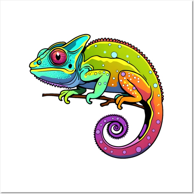 Chameleon Wall Art by Jackson Williams